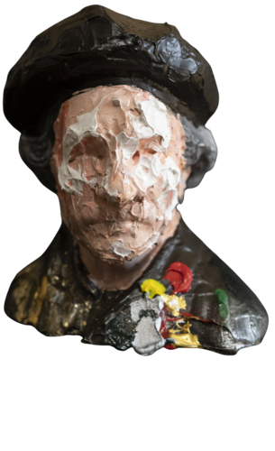 Rembrandt Sculpture by Tomoya Nakano, Sculpture for Sale on Select