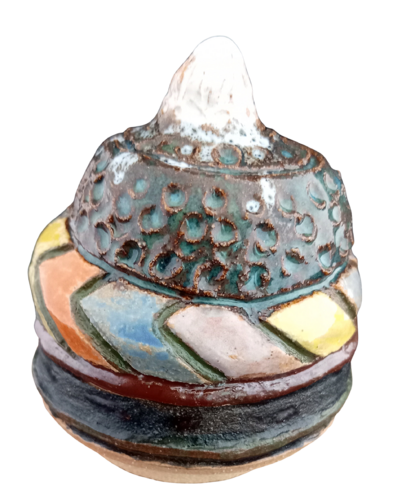 Joie des Couleurs (série les œufs) by Valentine Carre, Sculpture for Sale on Select