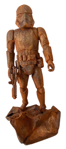 Sculpture Stormtrooper rouillée / Figurine Star Wars by Gilles Pierre, Sculpture for Sale on Select