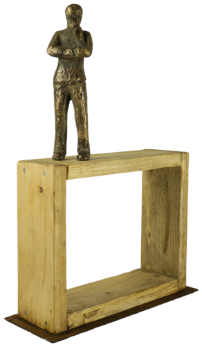 Out of the box denken by Leif-Erik Voss, Sculpture for Sale on Select