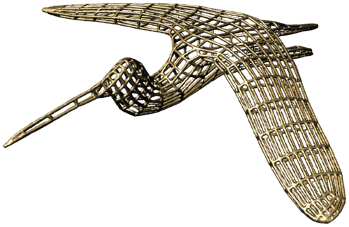 Reiger (Flying) by Claudio Pincas Feldman, Sculpture for Sale on Select