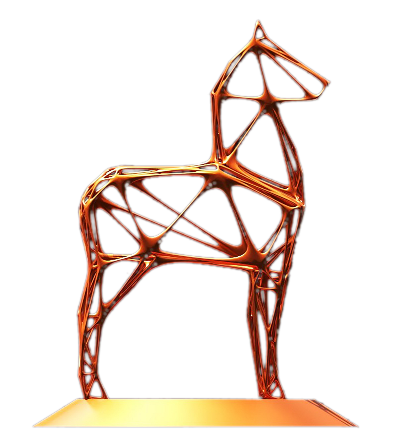Caballo Otro wirerame Claudio Pincas Feldman Sculpture for sale