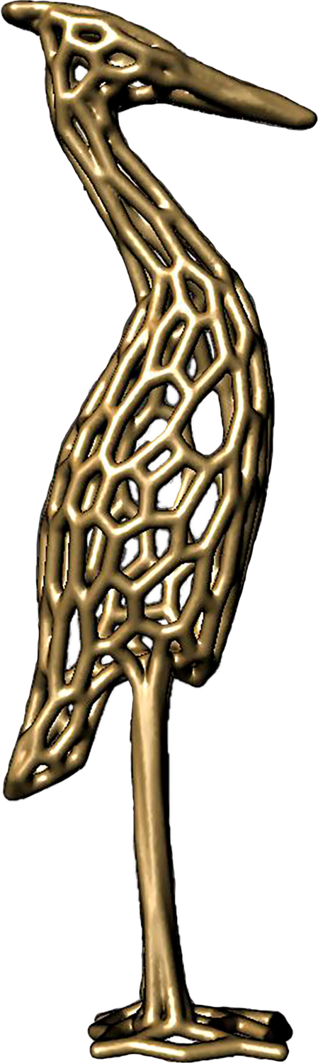 Reiger Voronoi 3D Claudio Pincas Feldman Sculpture for sale