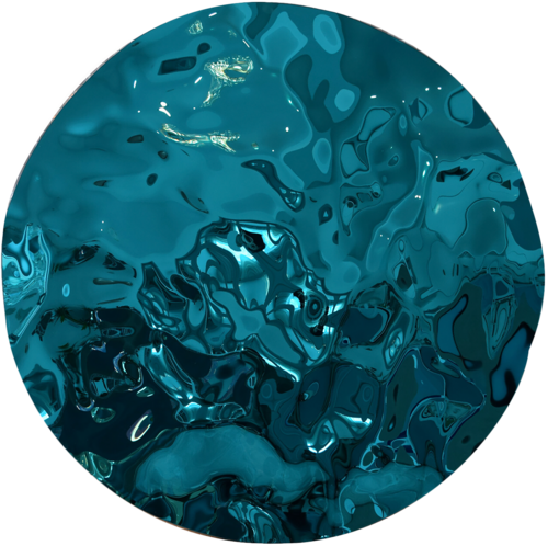 Emerald Green Unique Sculptural Large 3-Dimensional by Anna Sidi-Yacoub, Sculpture for Sale on Select