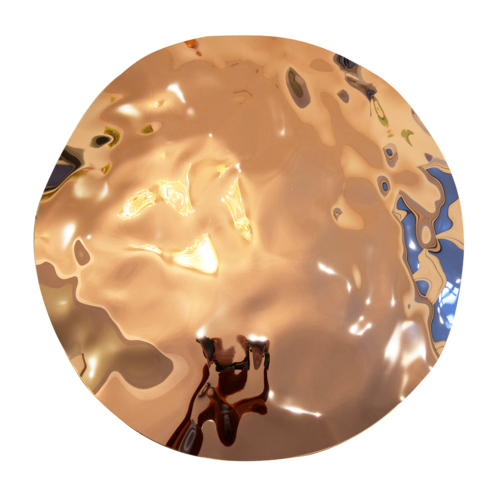 Water Effects in Rose Gold by Anna Sidi-Yacoub, Sculpture for Sale on Select