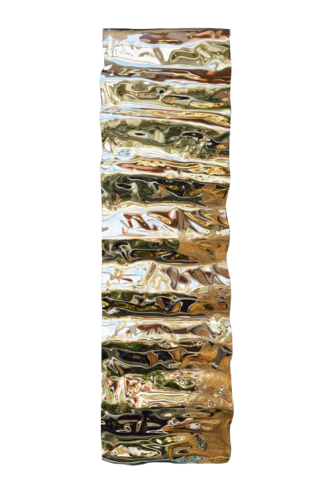 Waves in Gold by Anna Sidi-Yacoub, Sculpture for Sale on Select