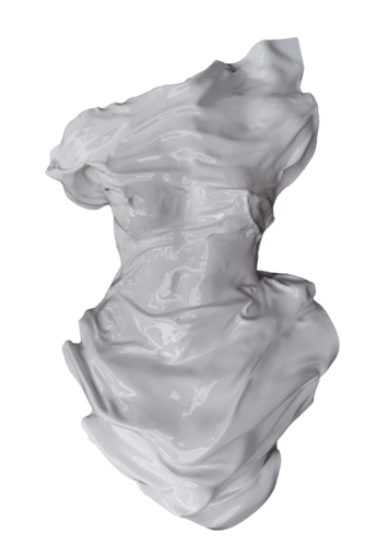 Her dress by Anna Sidi-Yacoub, Sculpture for Sale on Select