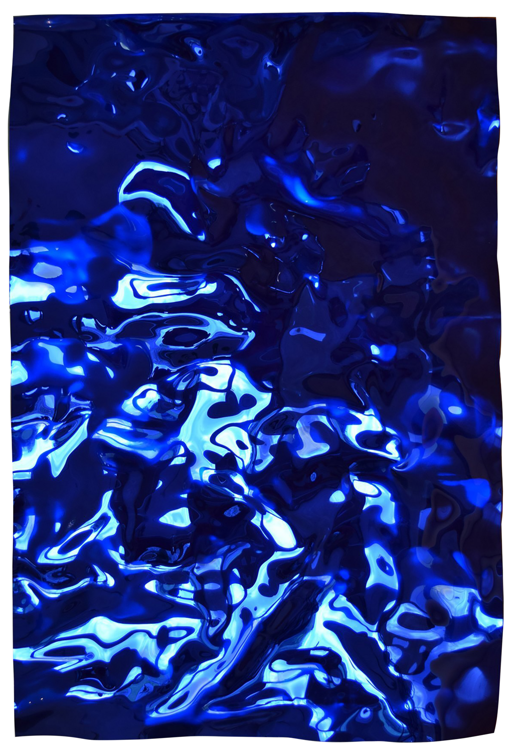 Deep into the blue Waters 175 cm x 120 cm Anna Sidi-Yacoub Sculpture for sale