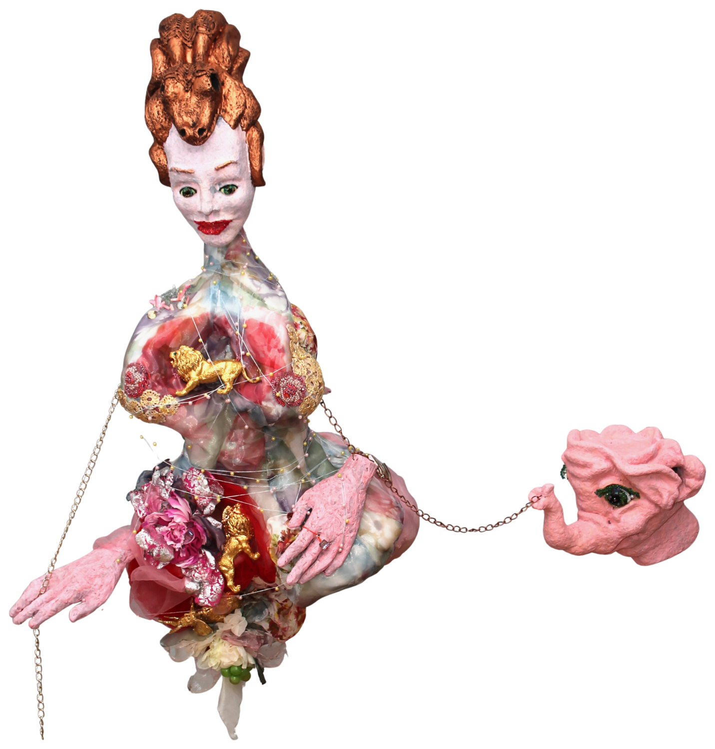 Salammbo, Daughter of Hamilcar Velta Emīlija Platupe Sculpture for sale