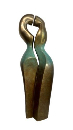 LE LONG BAISER 5/8 by MARC DANIEL, Sculpture for Sale on Select