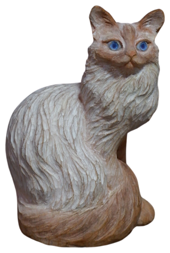 The Cat of the Enchanted Forest by Ken Mogami, Sculpture for Sale on Select