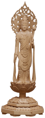 Sho Kannon (Sacred Avalokiteshvara) by Ken Mogami, Sculpture for Sale on Select