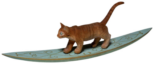 Moonlit Cat by Ken Mogami, Sculpture for Sale on Select