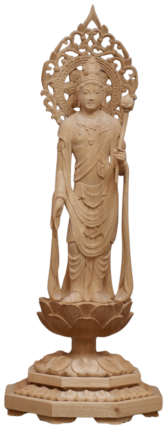 Sho Kannon (Sacred Avalokiteshvara) Ken Mogami Sculpture for sale