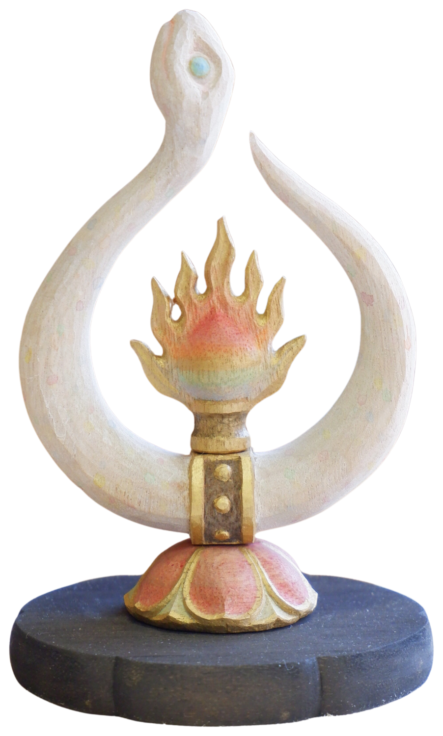 The White Serpent’s Wish Ken Mogami Sculpture for sale