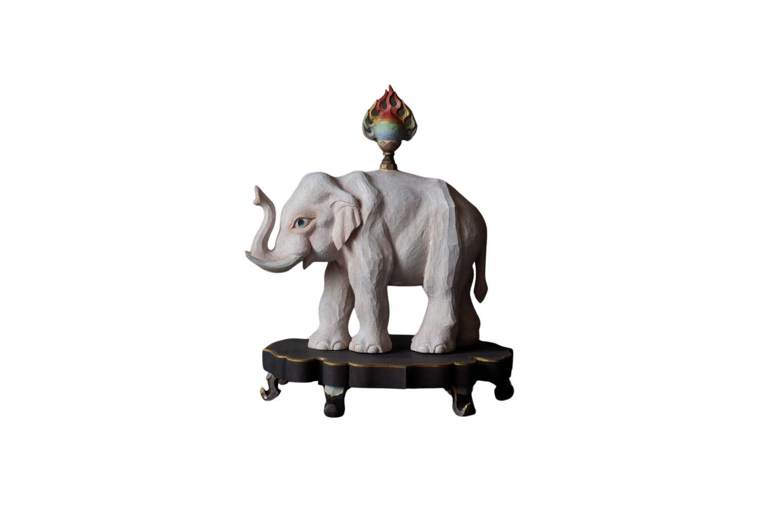 White Elephant Ken Mogami Sculpture for sale