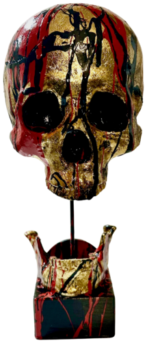 Decomposed skull by Salvatore Petrucino, Sculpture for Sale on Select