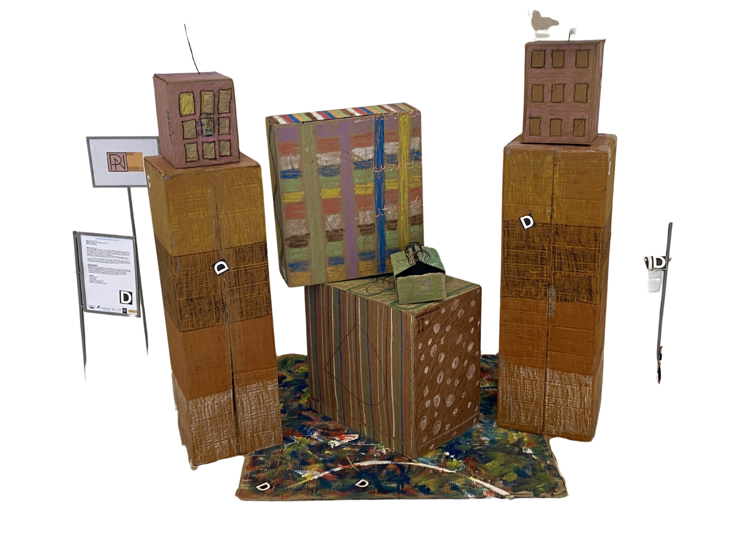 Demokratie Leben. Rainer Neundörfer Sculpture for sale
