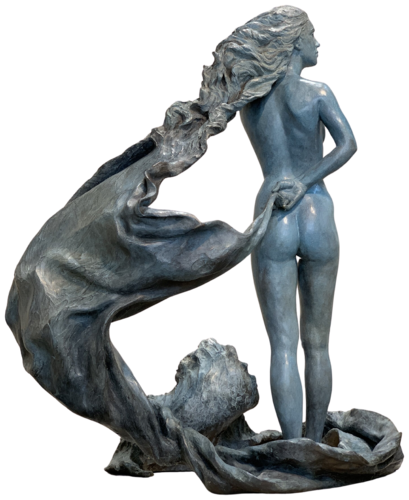 Salt, Sand & Sky Blue by Inger Nova Jorgensen, Sculpture for Sale on Select