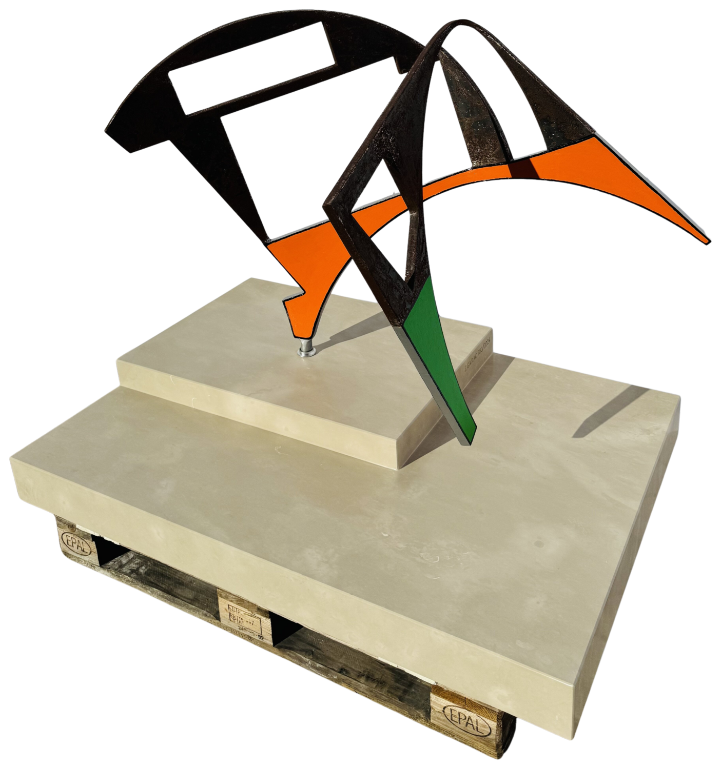 On the jump Zlatko Garac Sculpture for sale