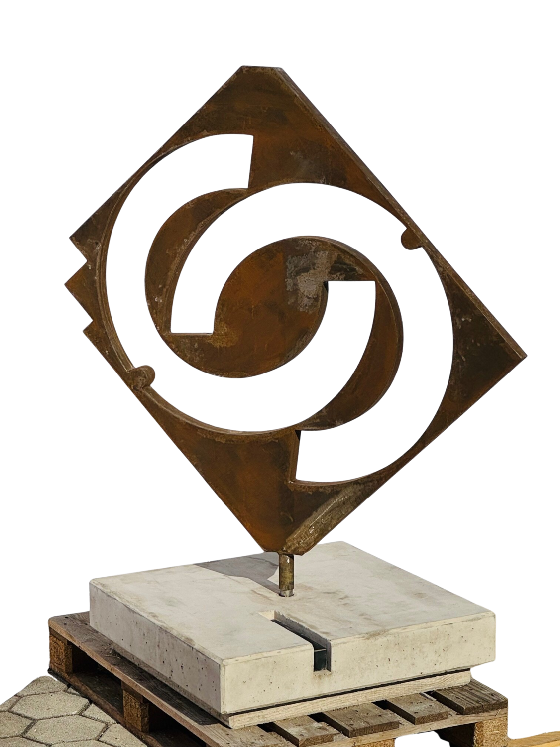 Closed Duo, no. 793 Zlatko Garac Sculpture for sale