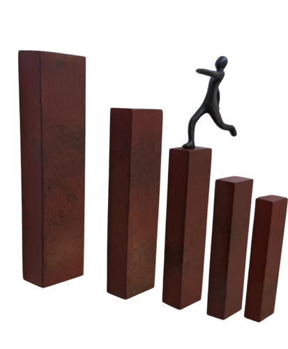 À la recherche du bonheur... 2.0 [BLOC ROUGE] by Olivier Messas, Sculpture for Sale on Select