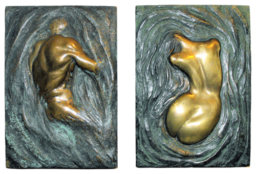 La nascita di Adamo e di Eva by Agostino Viola, Sculpture for Sale on Select