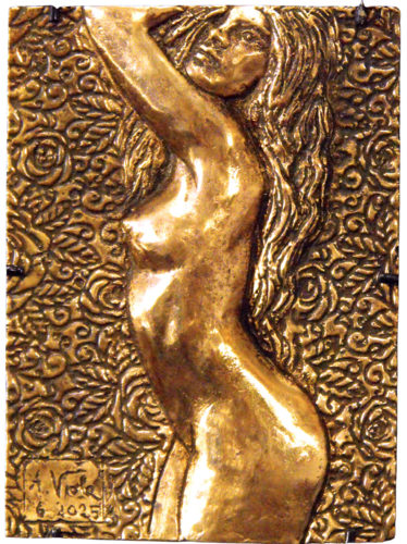 Nudo con fiori by Agostino Viola, Sculpture for Sale on Select