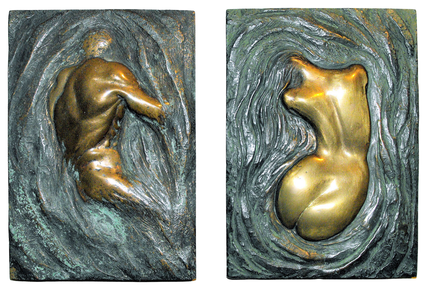 La nascita di Adamo e di Eva Agostino Viola Sculpture for sale