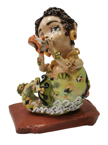 Little mermaid by Dmitry Spiros, Sculpture for Sale on Select