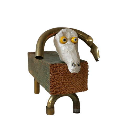 Schafsbock, Urheberrecht Katharina Kretschmer by Katharina Kretschmer, Sculpture for Sale on Select