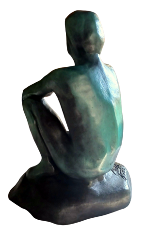 “Focalizzando l’intento”  bronzo patinato 1/8 by Gladys Sica, Sculpture for Sale on Select