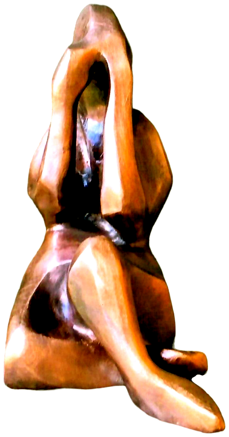“Perdita” bronzo 1/8 base in granito nero. Gladys Sica Sculpture for sale