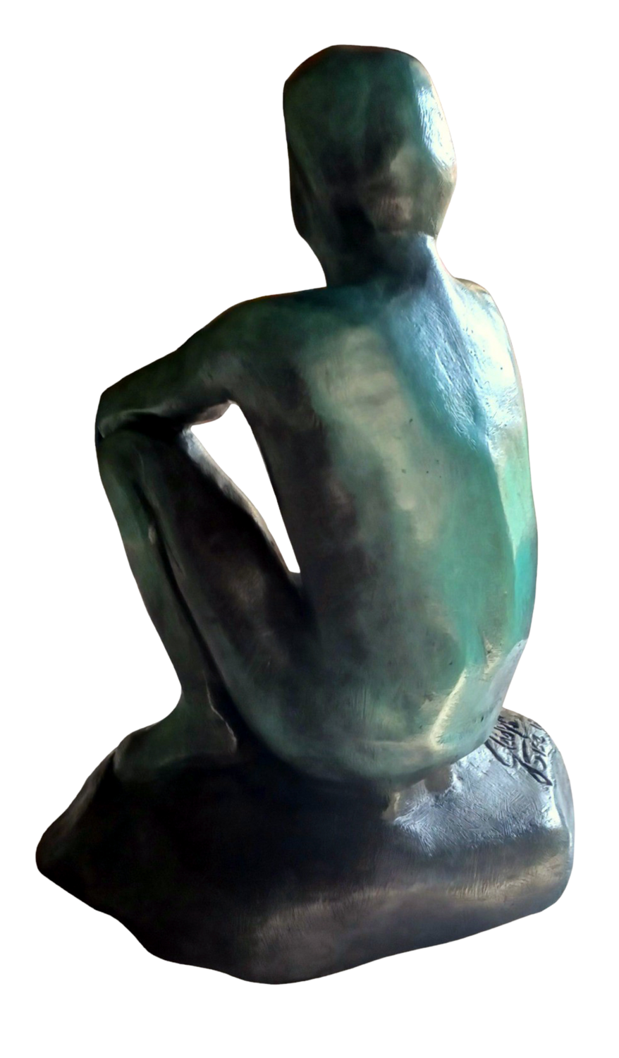 “Focalizzando l’intento”  bronzo patinato 1/8 Gladys Sica Sculpture for sale