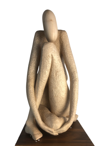 ¨  ¨INTROSPECTION ¨ by Rodney Salter, Sculpture for Sale on Select