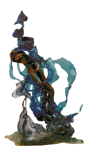 Anima deflagrata by Fiorenzo Belfiore, Sculpture for Sale on Select