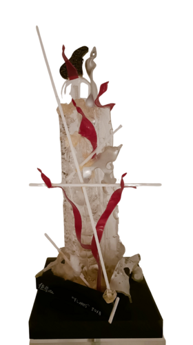 Flames by Fiorenzo Belfiore, Sculpture for Sale on Select