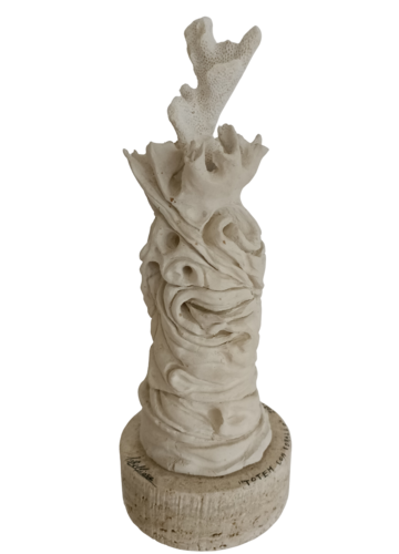 Totem con corallo by Fiorenzo Belfiore, Sculpture for Sale on Select