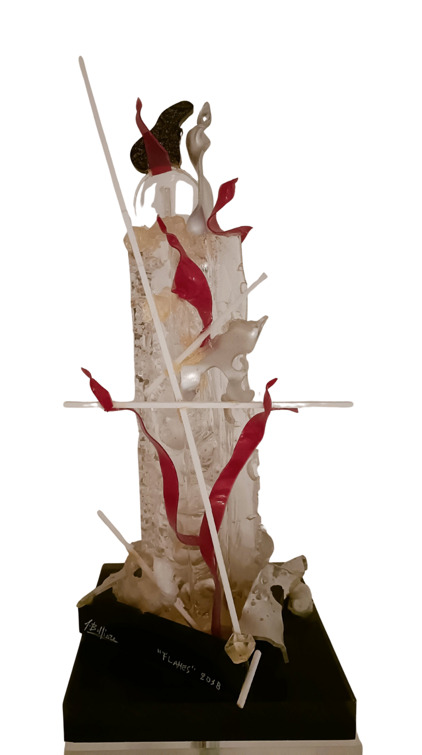 Flames Fiorenzo Belfiore Sculpture for sale