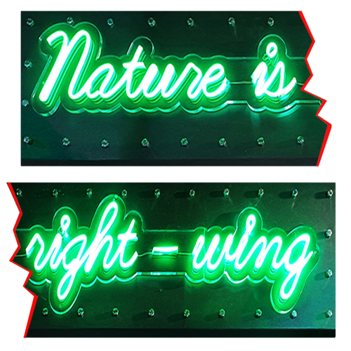 NATURE IS RIGHT-WING by Roberto Depangher, Sculpture for Sale on Select