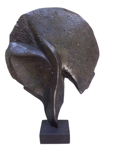 Feuille aux étoiles by Valia LEMCOVICI, Sculpture for Sale on Select