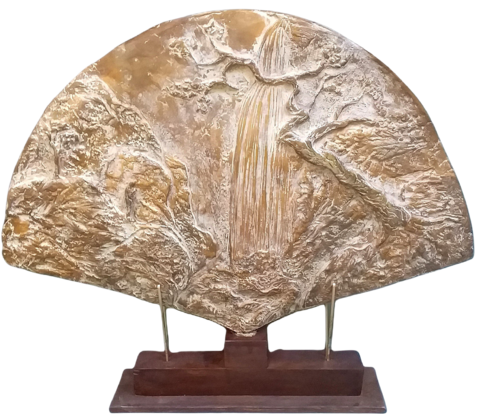 cascada di oro by Valia LEMCOVICI, Sculpture for Sale on Select