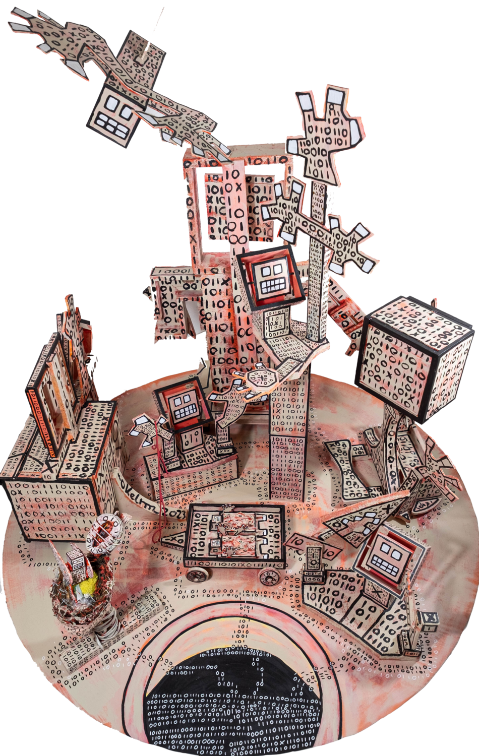 " Birthplace of the binary world " Thomas Kelm Sculpture for sale