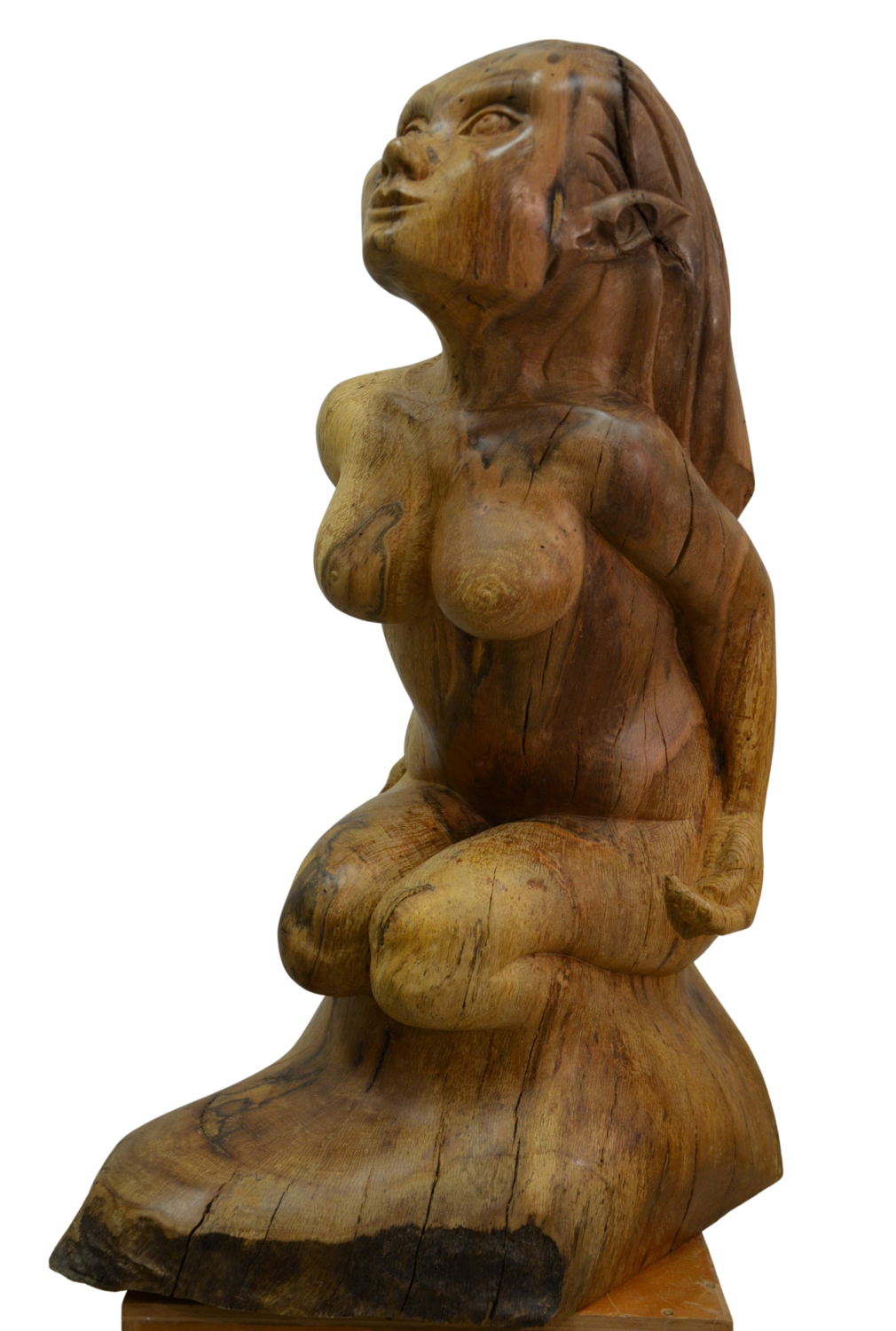 Elfe des Forêts Sylvie Bonneau Sculpture for sale
