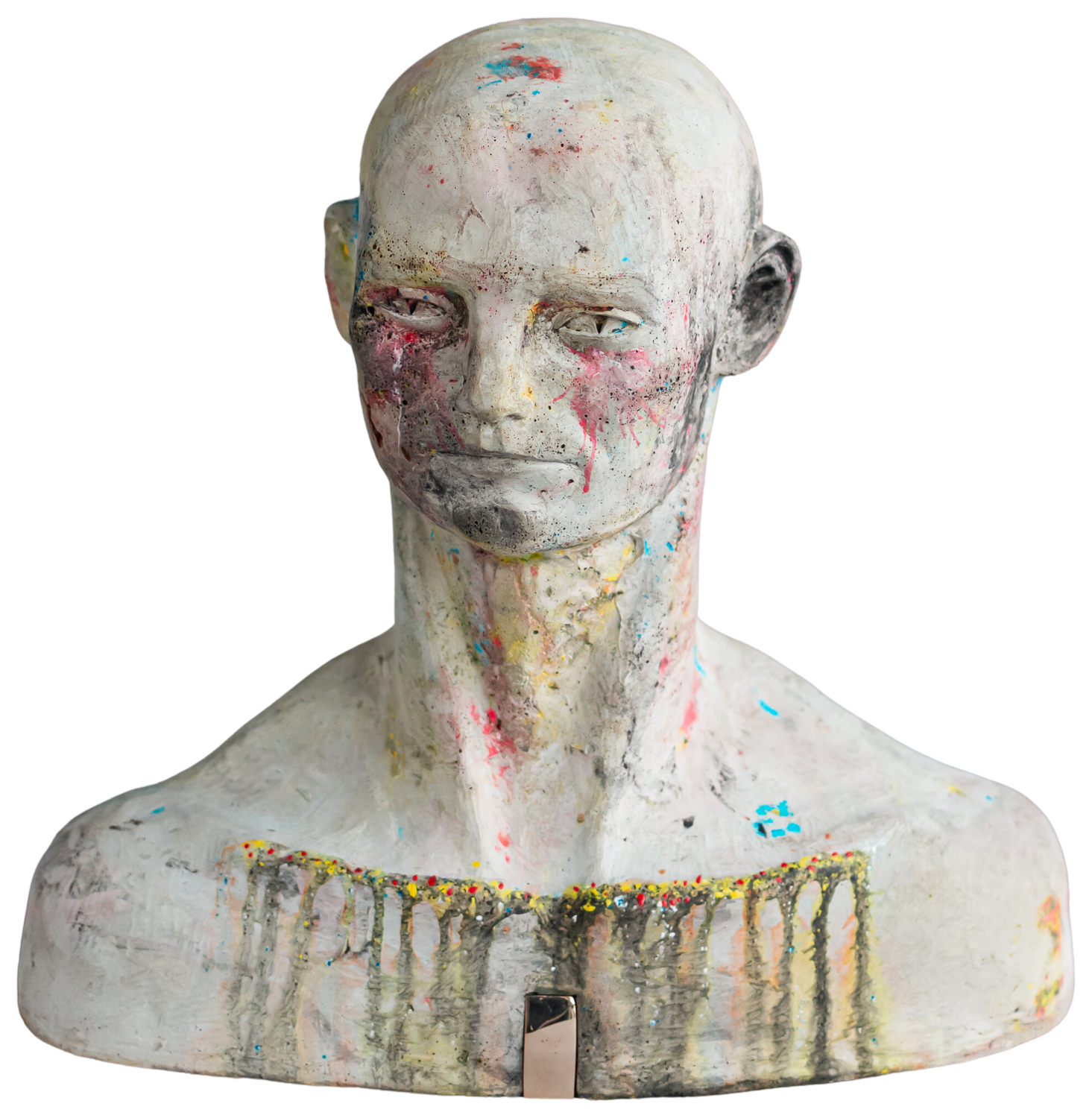 Flaxfield Cat Gediminas Endriekus Sculpture for sale