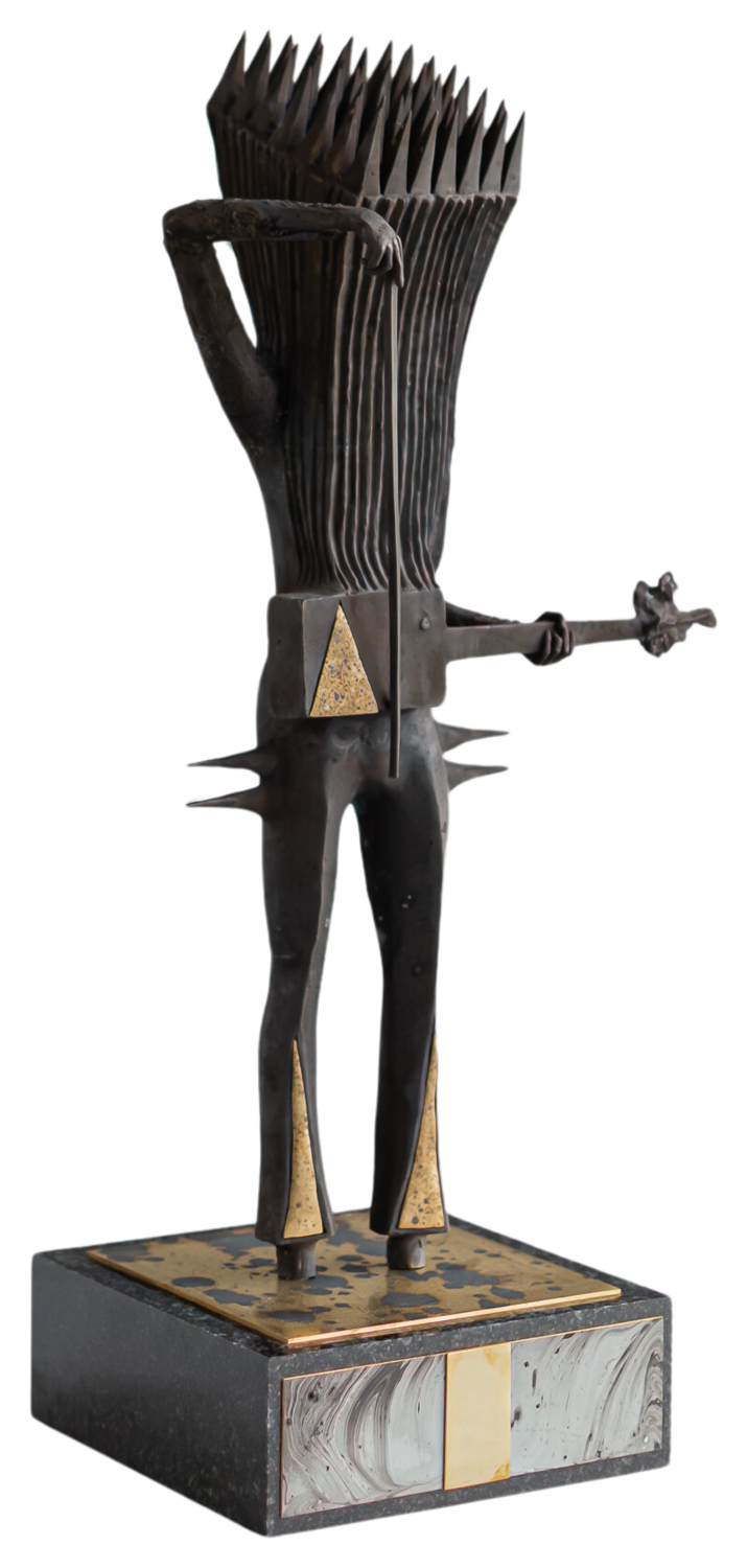 Dazed and Confused Gediminas Endriekus Sculpture for sale