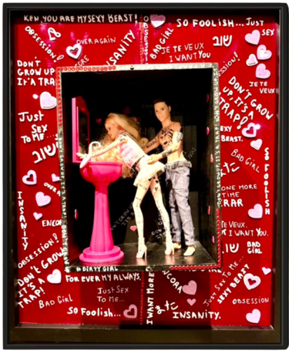 Pop art Barbie : You are my sexy beast   piece unique by RAPH, Sculpture for Sale on Select