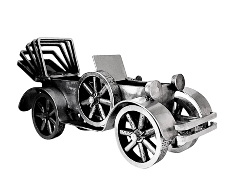 Vintage Cabriolet / Automobile - The Old Vehicles series by Albert Dura, Sculpture for Sale on Select