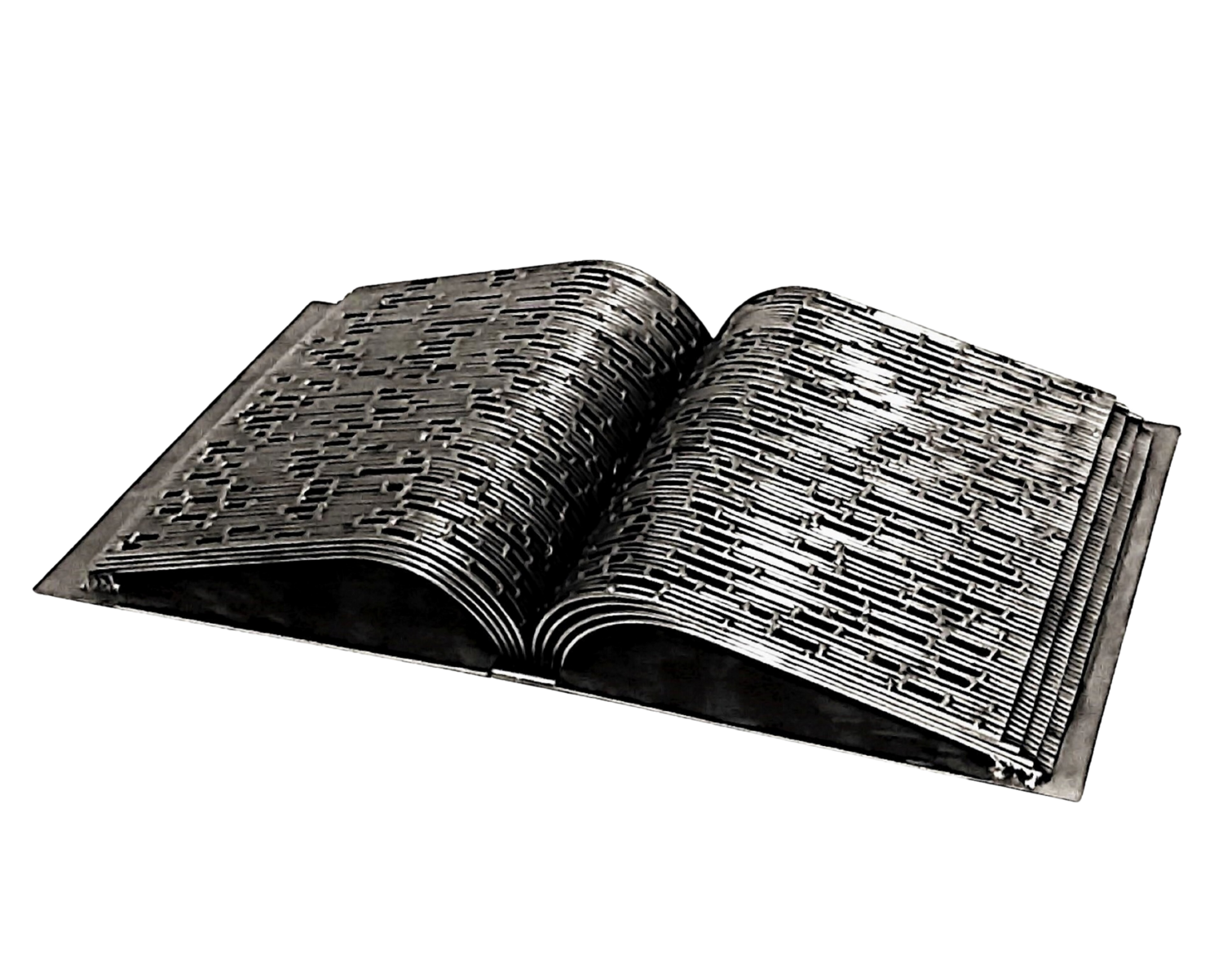 The Book (The World of Yore - Fragments) Albert Dura Sculpture for sale