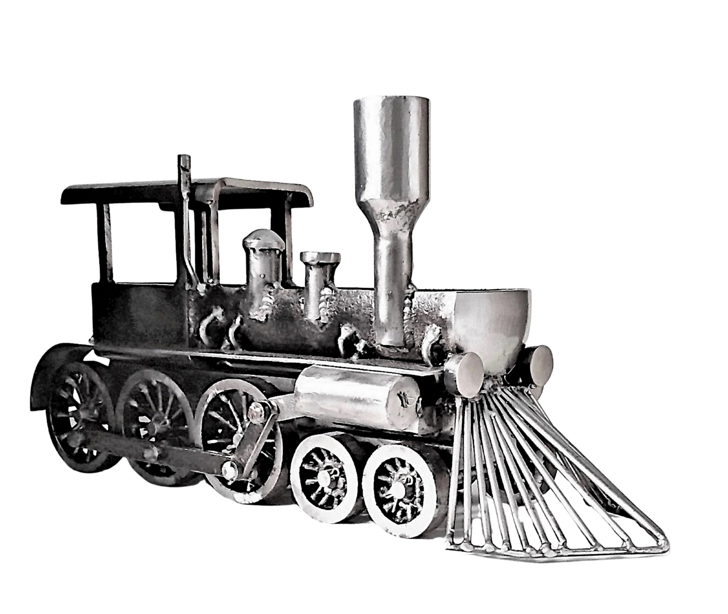 Vintage Locomotive - The Old Vehicles Albert Dura Sculpture for sale